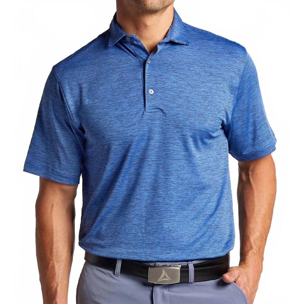 NEW BERMUDA SANDS carlton performance polo in indigo